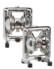 DEPA Air Operated Double Diaphragm Pumps, Stainless Steel Pumps, Series L, Type DL-SFS/SF (Food Line)