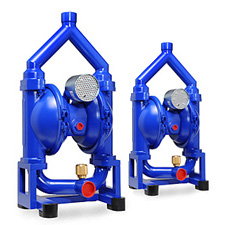 DEPA Air Operated Diaphragm Pumps, Powder Pumps, Series DP